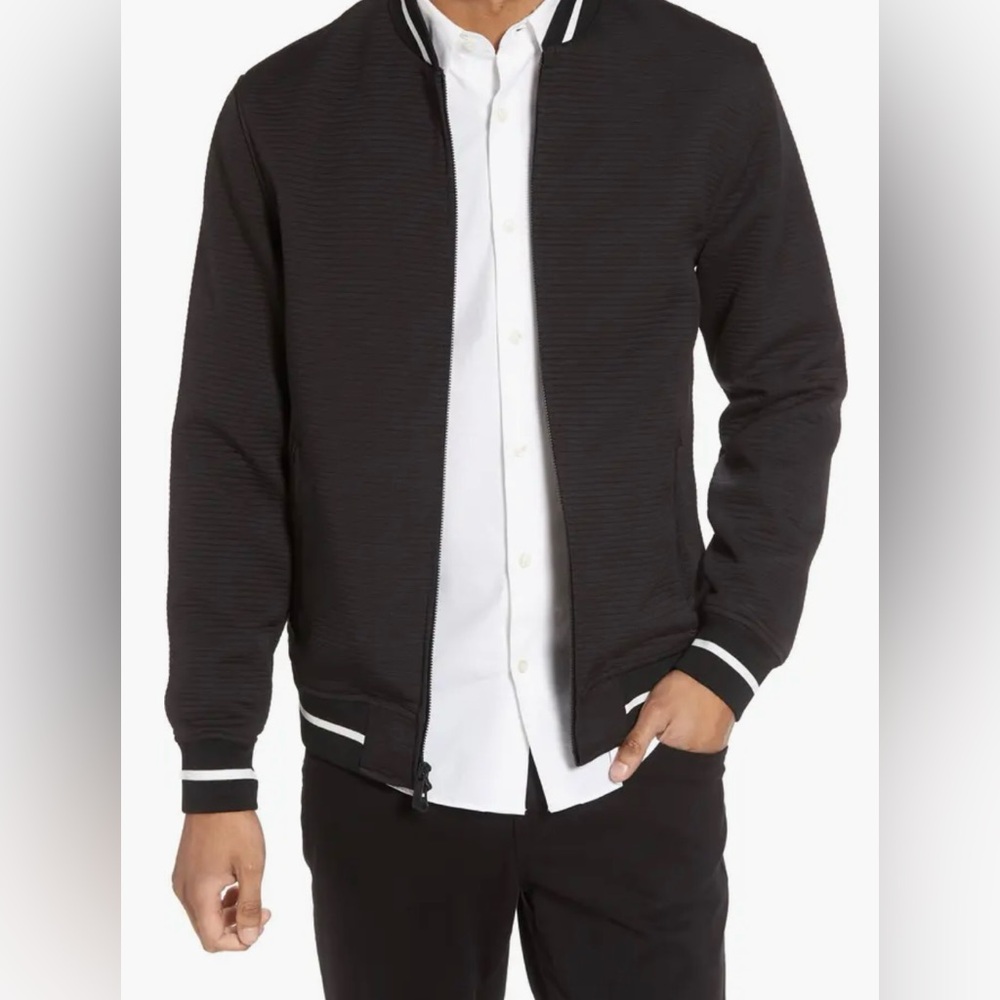 Vince Camuto Slim Fit Bomber Jacket Men’s